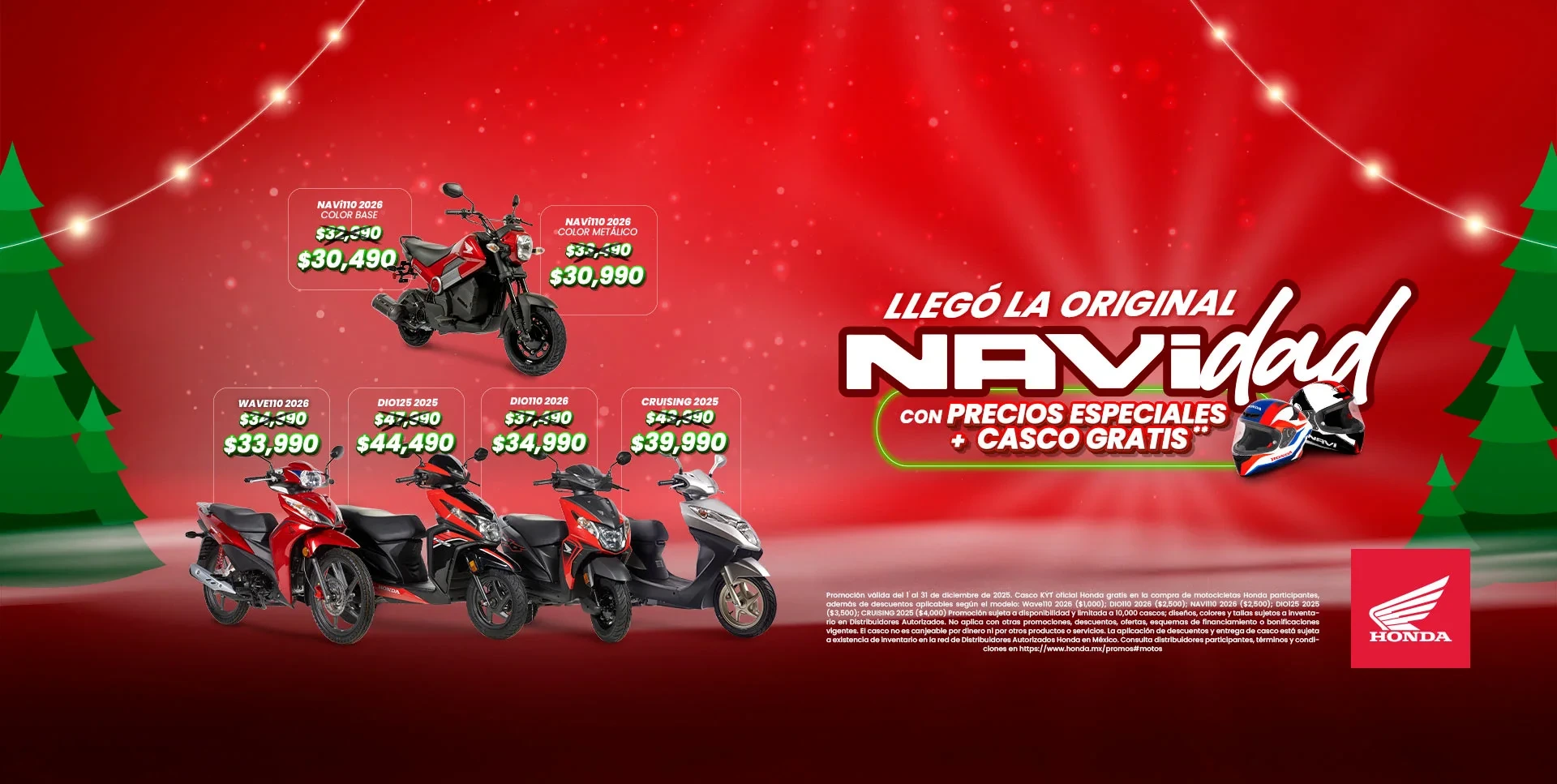 banner of NAVIDAD BAJA 2025